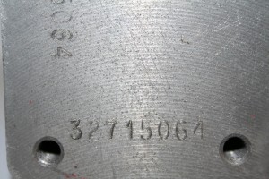 Gear Housing with Air Impact mark