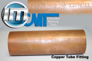 Copper Tube Fitting Dot-Peen 