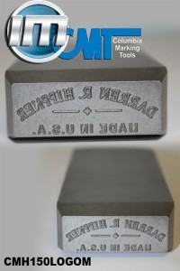 1 1/2" Custom Logo Stamp