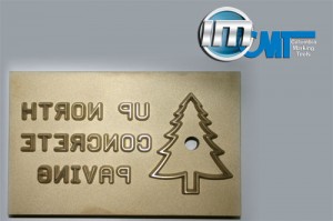 4" X 6" Concrete Stamp 4" X 6" Concrete Stamp