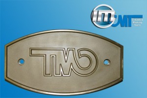 5" X 9" Conrete Oval  Stamp