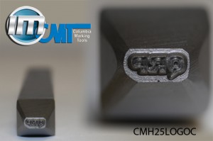 1/4" Custom Logo Stamp 